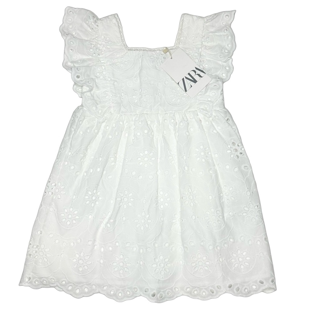 Zara Eyelet Lace Dress